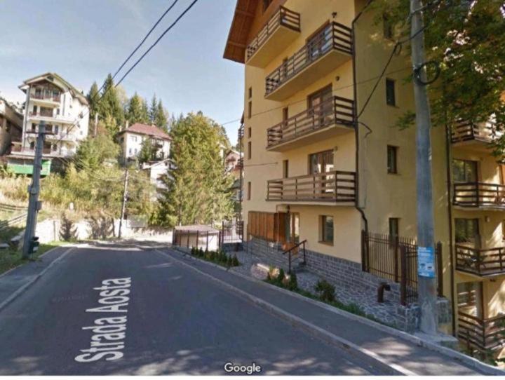 Apartament Aosta Central Sinaia Apartment Екстериор снимка